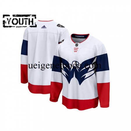 Kinder Washington Capitals Eishockey Trikot Blank Adidas 2023 NHL Stadium Series Weiß Authentic